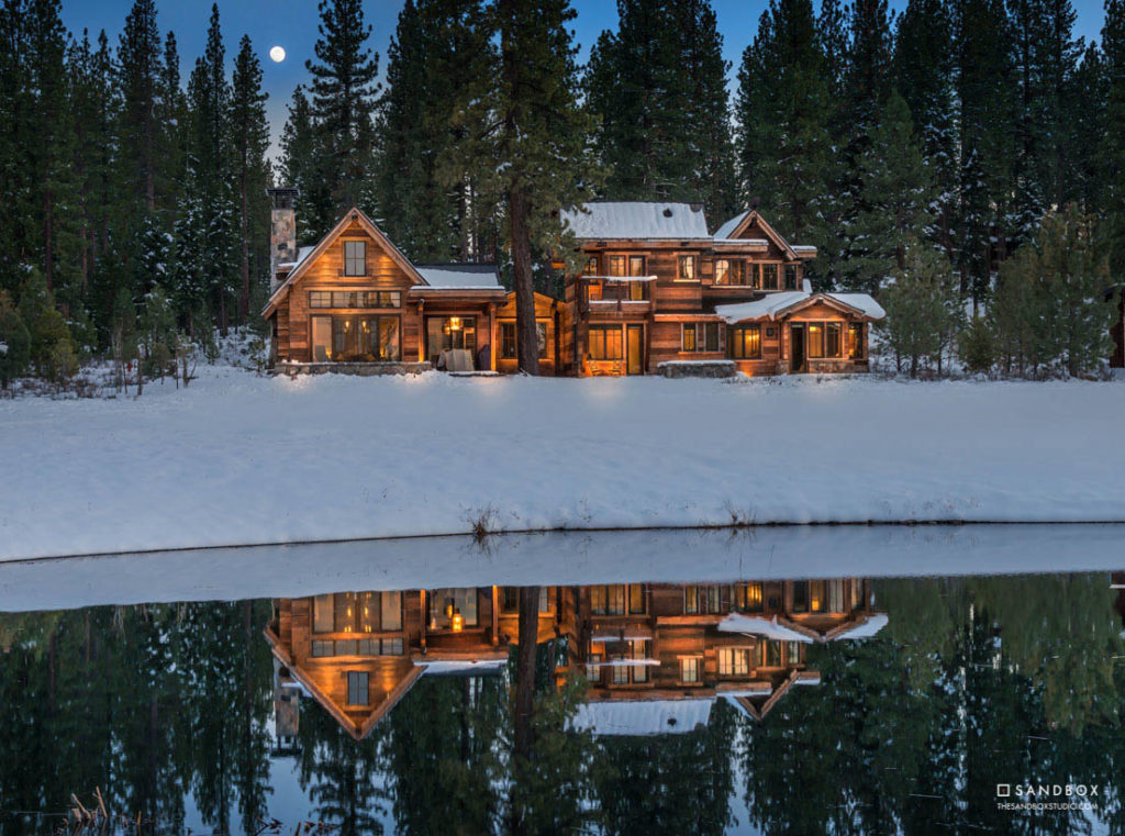 SANDBOX-LAHONTAN-283-TRUCKEE-TRADITIONAL-VIEW-ACROSS-POND-REFLECTIONS-SNOW image