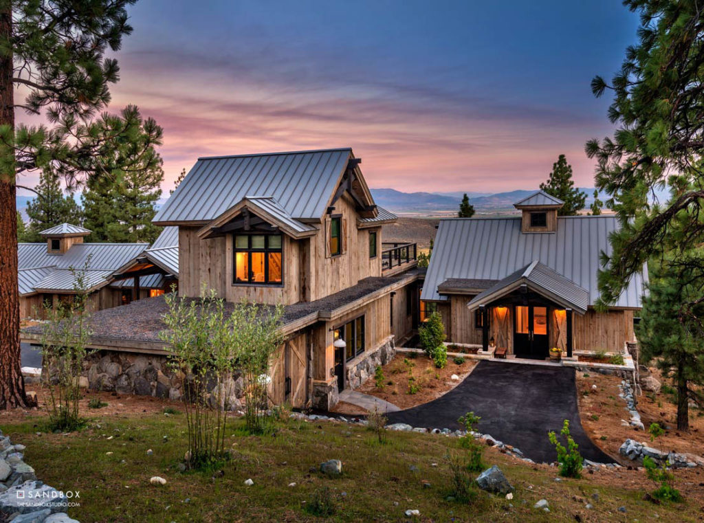 SANDBOX-CLEAR-CREEK-TAHOE-12-TRANSITIONAL-REC-WING-CARPORT-GARAGE-GUEST-ROOMS-FROM-FRONT-OVERLOOKING-AMAZING-CARSON-VALLEY-VIEWS-BEYOND image