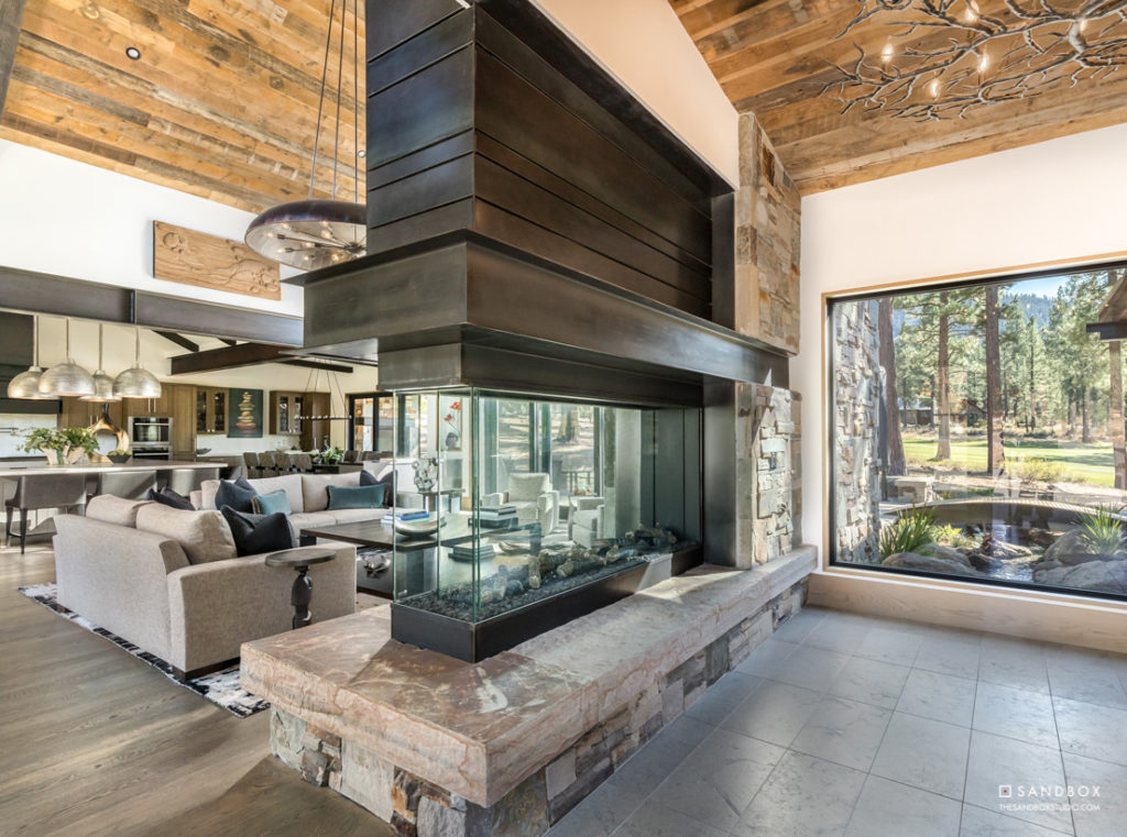 SANDBOX-LAHONTAN-378-TRUCKEE-TAHOE-MOUNTAIN-TRANSITIONAL-HOME-ENTRY-FOYER-CUSTOM-PIER-FIREPLACE-WATER-FEATURE image
