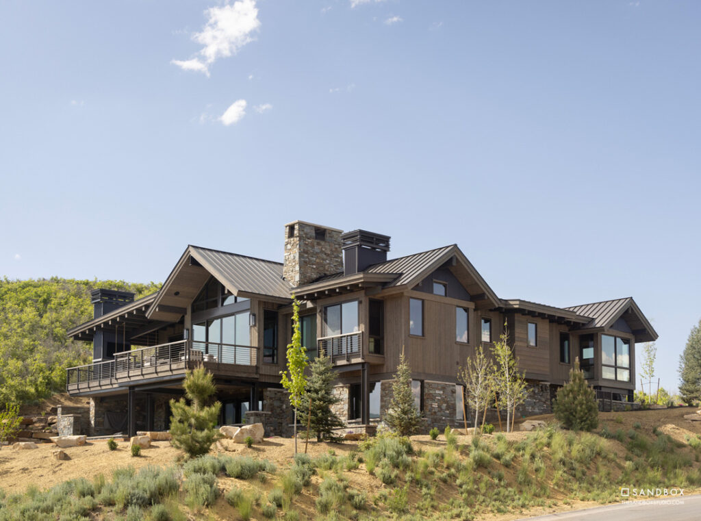 SANDBOX-PARK-CITY-TUHAYE-CUSTOM-CONTEMPORARY-MODERN-MOUNTAIN-HOME-REAR-STREET-VIEW-2 image