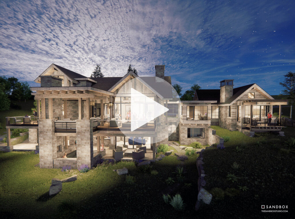 SANDBOX-PRIVATE-SKI-RETREAT-UTAH-MOUNTAIN-TRANSITIONAL-CUSTOM-HOME-REAR-night-THUMBNAIL image